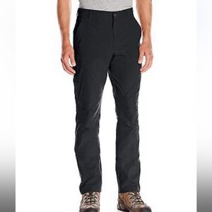 Columbia Mens Royce Peak Black OmniShield Articulate Knee Flex Nylon Pants 38x32